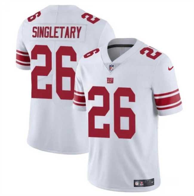 Men & Women & Youth New York Giants #26 Devin Singletary White Vapor Untouchable Limited Stitched Jersey,We sell and wholesale Men & Women & Youth New York Giants #26 Devin Singletary White Vapor Untouchable Limited Stitched Jersey on line form chian!